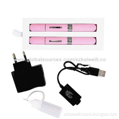Detachable electronic cigarette starter kit, mini ego, with input voltages of 100 to 240V